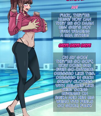Cleaning Pool with Erika Kuramoto! [English] comic porn sex 9