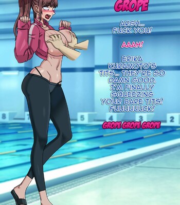 Cleaning Pool with Erika Kuramoto! [English] comic porn sex 22