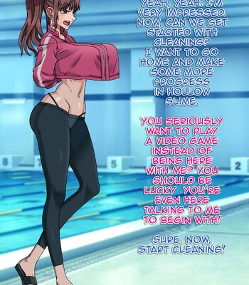Cleaning Pool with Erika Kuramoto! [English] comic porn sex 32