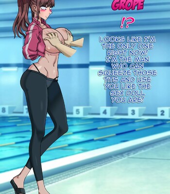Cleaning Pool with Erika Kuramoto! [English] comic porn sex 38