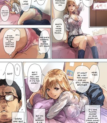 Namaiki Gyaru na Imouto wa Kimoota Anichin de Kousei Shimashita | A Cheeky Gyaru Schoolgirl Gets Reformed By Her Otaku Older Brother’s Cock comic porn sex 4