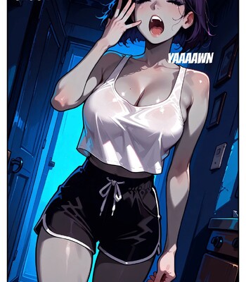 Porn Comics - レイヴンが夜食を求めて台所に忍び込む | Raven Sneaking Into The Kitchen For A Late-Night Snack