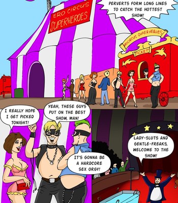 Porn Comics - Gotham Circus