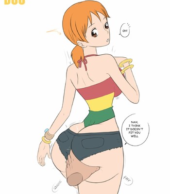 Nami’s ass + mommy milkers (Animated) comic porn thumbnail 001