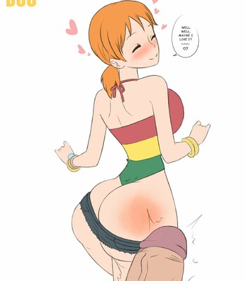 Nami’s ass + mommy milkers (Animated) comic porn sex 4