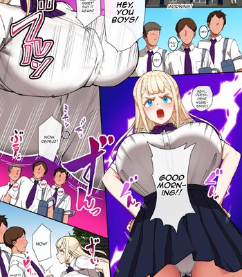 Saimin Ochi Kinpatsu Bakunyuu Seitokaichou wa Semen ga Daisuki | The Hypnotized Blonde Student Council President Loves Semen comic porn sex 2