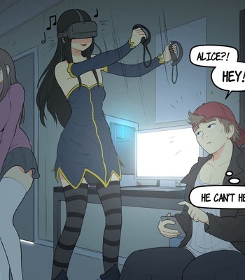 VR game – Alice and Natasha comic porn sex 7
