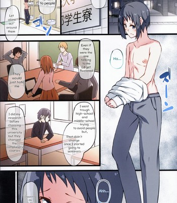 A Story About When I Was Feeling Lonely But Then I Got Captured By a Futanari Girl comic porn sex 2