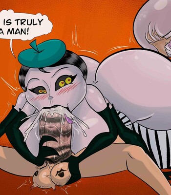 Ms Spider has a great…present for you comic porn sex 4