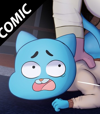 The Horny World of Gumball comic porn thumbnail 001