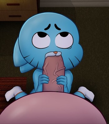 The Horny World of Gumball comic porn sex 16