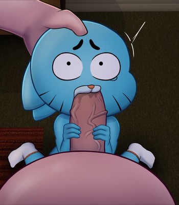 The Horny World of Gumball comic porn sex 17
