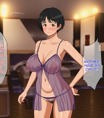 Nakayoshi Boshi wa Otomari Date de Nakadashi Sex o suru | Close Mother and Son on an Overnight Date Have Creampie Sex comic porn sex 160