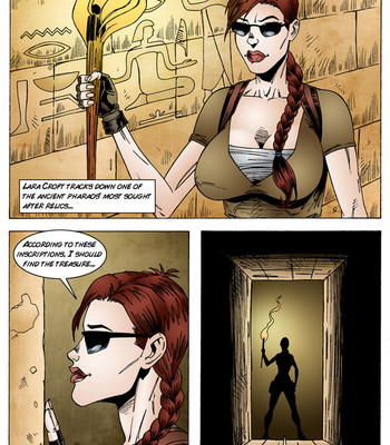 Lara Croft & the Emerald Pyramid comic porn sex 11