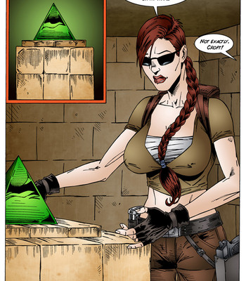Lara Croft & the Emerald Pyramid comic porn sex 12