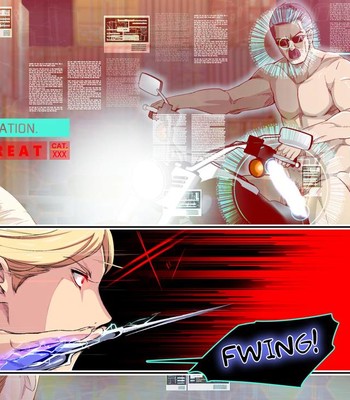 Cyborg vs Tanetsuke Oji-san comic porn sex 10