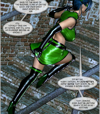 Green Hornet comic porn sex 14