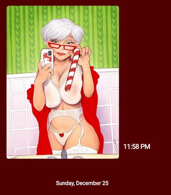 Mrs. Claus’ Midnight Messages comic porn thumbnail 001
