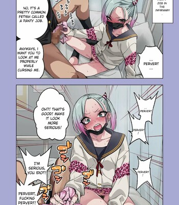 Tsuntsun Yankee-chan wa Yowayowa Chikubi o Ijireba Kekkou Nandemo Yarasete Kureru | Prickly Delinquent Girl Will Let You Do Almost Anything If You Tease Her Sensitive Nipples comic porn sex 120