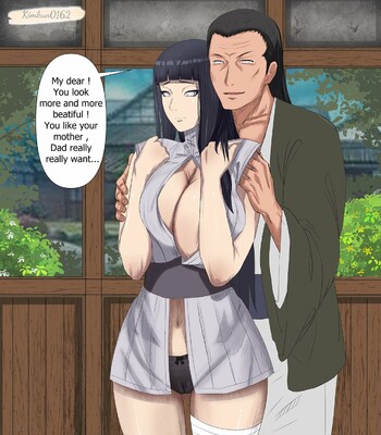 Hinata and Hiashi comic porn sex 3
