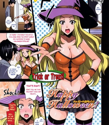 Happy Halloween [UNCENSORED] comic porn thumbnail 001