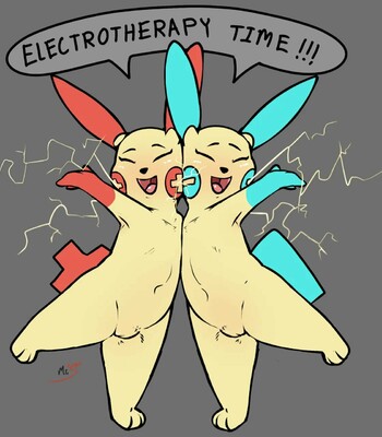 Porn Comics - Electrotherapy Time