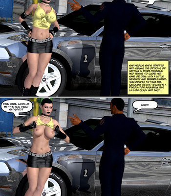 BLACKMAILED comic porn sex 7