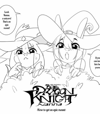 Bare Dragon Knight Nanna – How To Get An Epic Mount -Ongoing- comic porn thumbnail 001