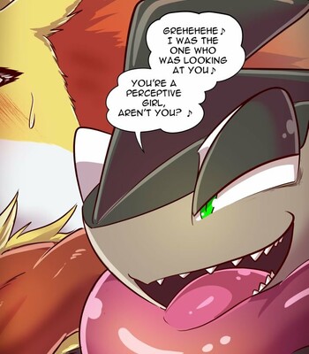 EVIL GRENINJA: Delphox comic porn sex 12