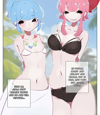 Janet and Melody. Beach episode (English Version) comic porn sex 2