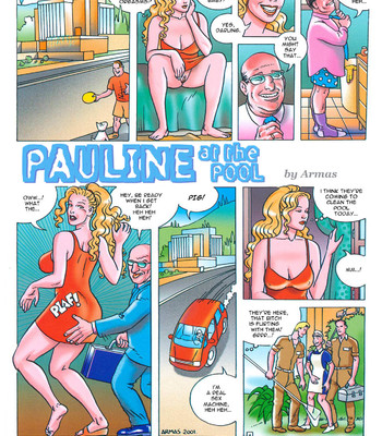 Porn Comics - Pauline At The Pool