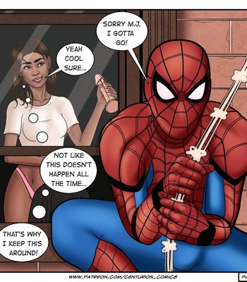 Spider-Man Cumming Home comic porn sex 3