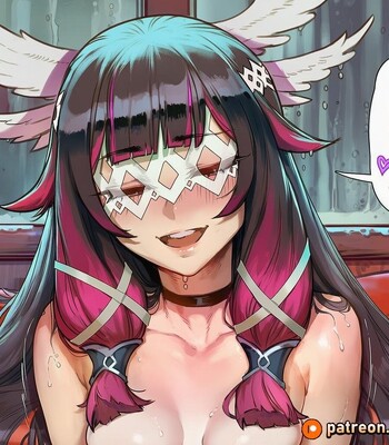[Amadeus V] Girls Night (Lumine x Columbina x Raiden Shogun x Ganyu) [English] [Full Comic] comic porn sex 2