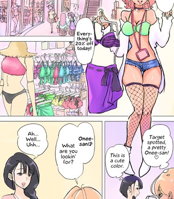 Shop Tenin Gyaru to Futanari Onee-san | Shop Clerk Gal and Futanari Onee-san comic porn sex 2