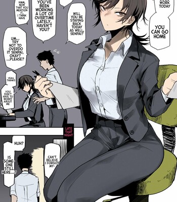 Porn Comics - Nebusoku OL Onee-san | The Sleep Deprived Office Lady [Colorized]