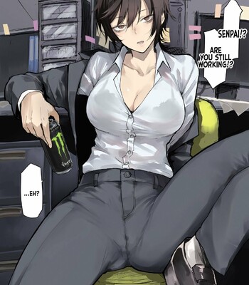 Nebusoku OL Onee-san | The Sleep Deprived Office Lady [Colorized] comic porn sex 2
