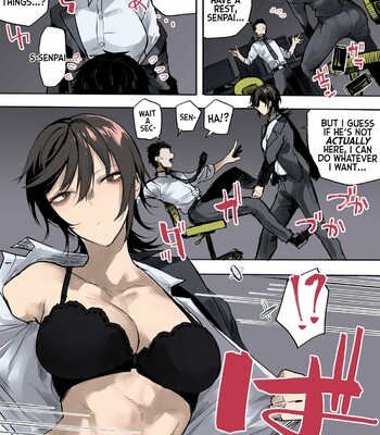 Nebusoku OL Onee-san | The Sleep Deprived Office Lady [Colorized] comic porn sex 3
