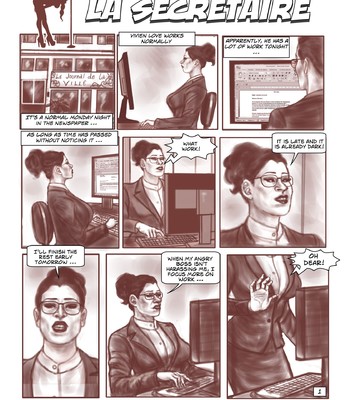 The Secretary comic porn sex 2