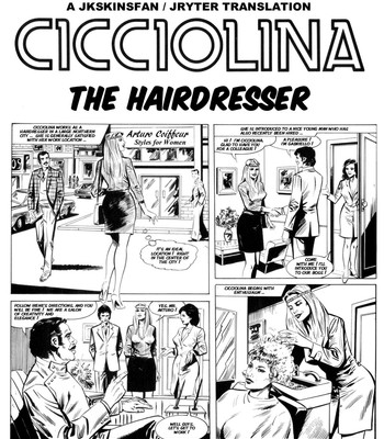 Cicciolina – The Hairdresser comic porn sex 3