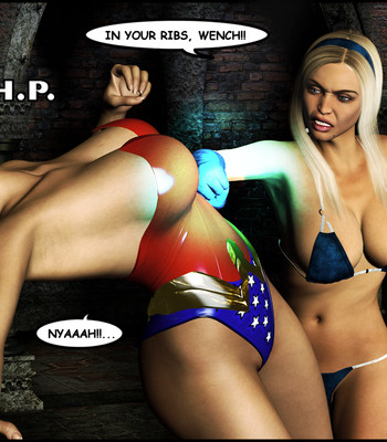Wonder Woman vs Sue Storm comic porn sex 6