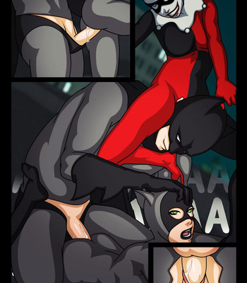 Batman, Catwoman & Harley Quinn  comic porn sex 9