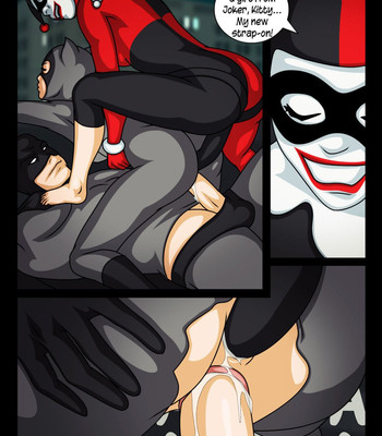 Batman, Catwoman & Harley Quinn  comic porn sex 13