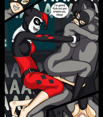 Batman, Catwoman & Harley Quinn  comic porn sex 15