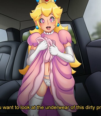 Waifu Taxi: Princess Peach comic porn sex 4