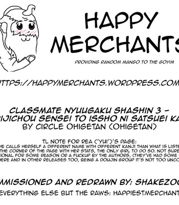 Ohigebon Classmate Nyuugaku Shashin 3 Rijichou comic porn sex 21