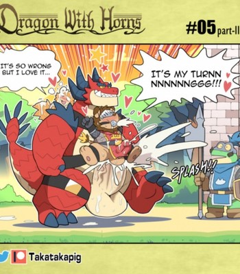 Dragon with Horns comic porn sex 22