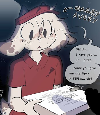 Porn Comics - Goatboy pizza delivery (clementyne)
