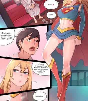 Supergirl’s Secret Service comic porn sex 2