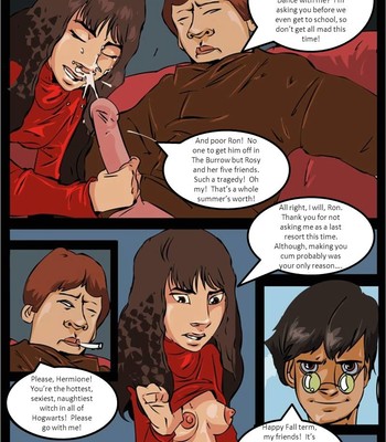 Harry Potter- Hogwarts Homecoming comic porn sex 9