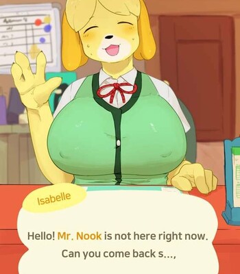 Porn Comics - Animal crossing – Isabelle -MILK tier Bonus- (Patreon)